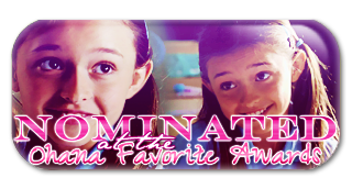 Nominated at the Ohana favorite Awards